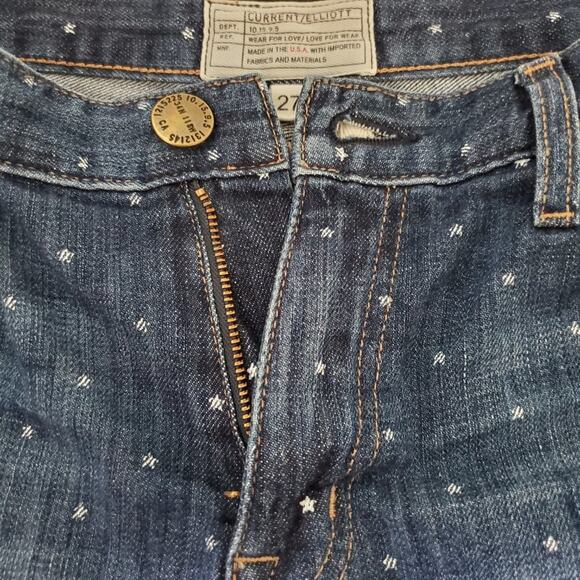 Current/Elliot The Boyfriend Star Print Shorts - Picture 6 of 8